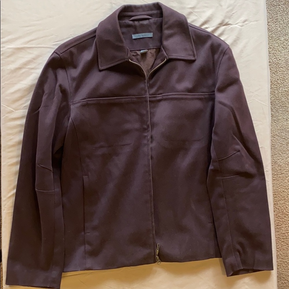 John Varvatos burgundy jacket M 70s style
